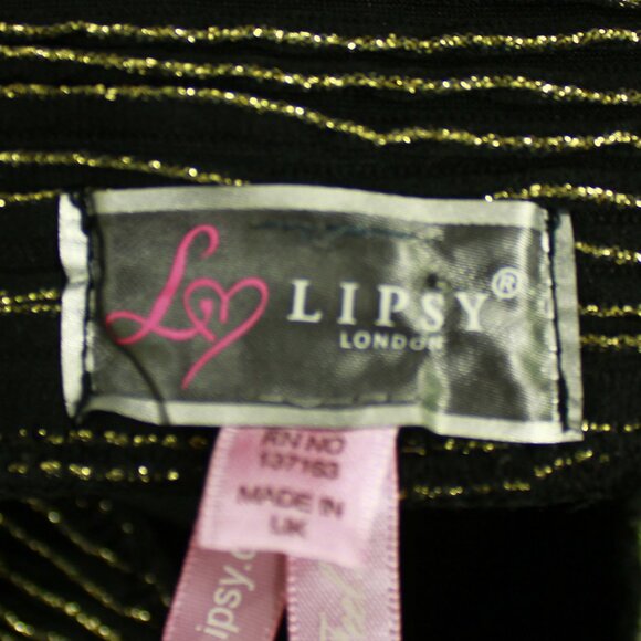 Vintage 1990s Lipsy London Sparkle Midi Skirt, Party-Ready - Picture 3 of 5